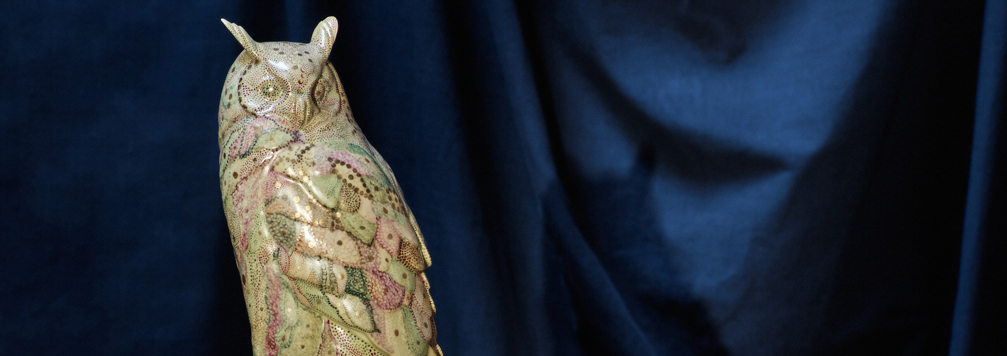 The porcelain owl also know as the Harald award is decorated for the 2023 winner